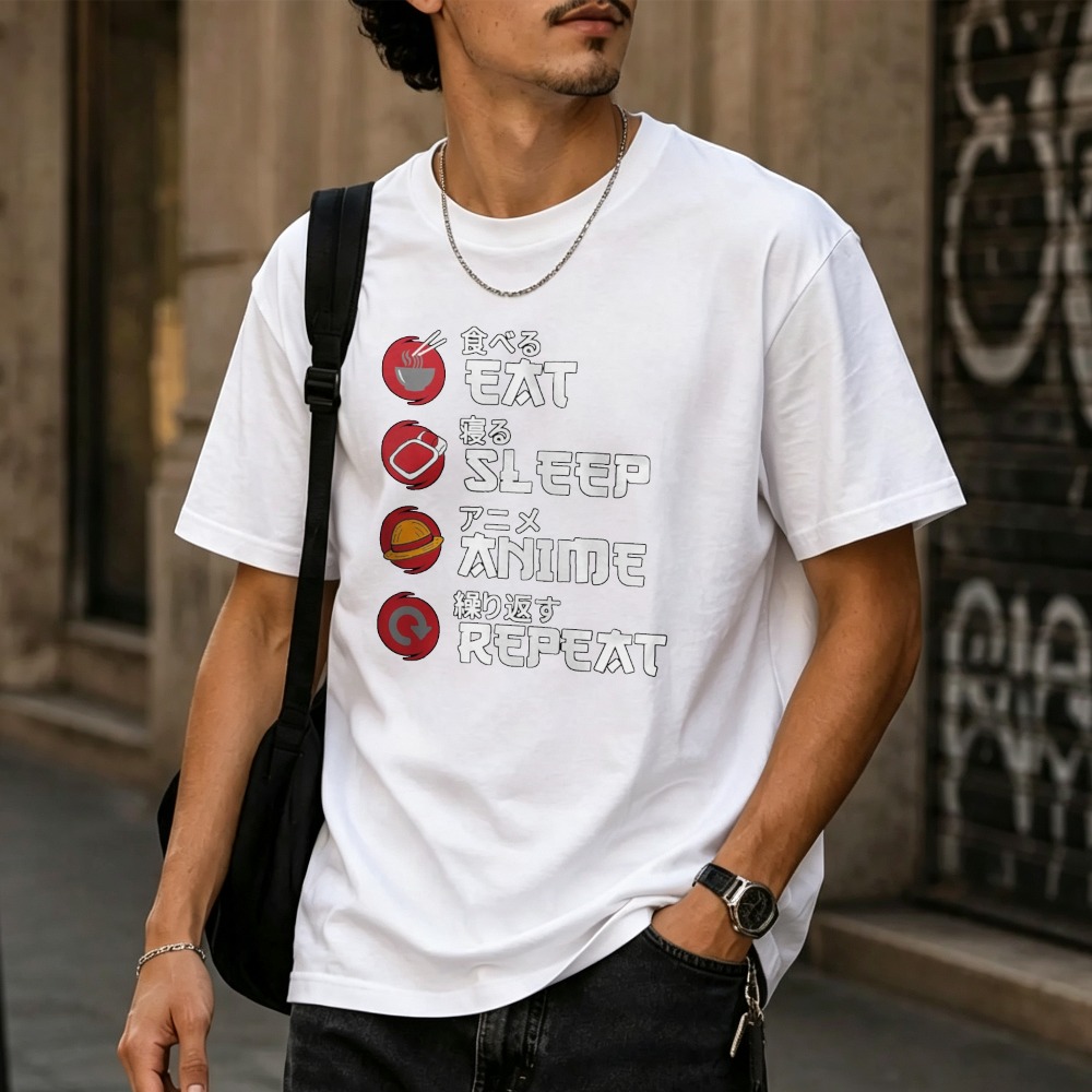 Camiseta de algodón para hombr - Japanese Lifestyle Anime reseña y precio