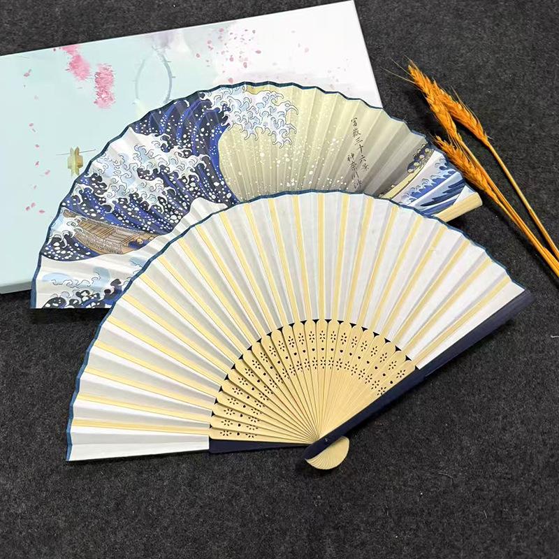 Abanico Plegable de Bambú con  - Fan Sensu Folding reseña y precio